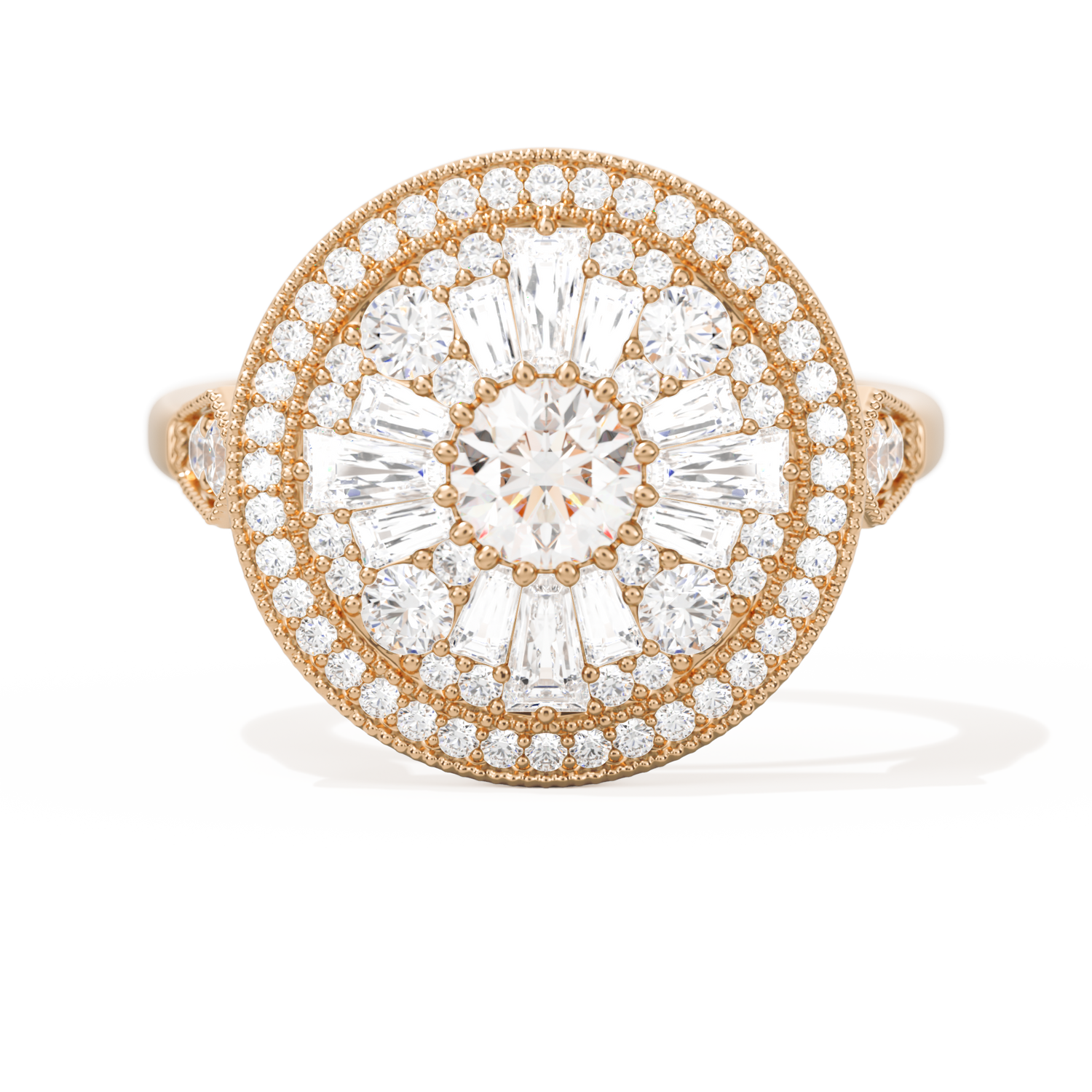 Ballerina Round with Halo