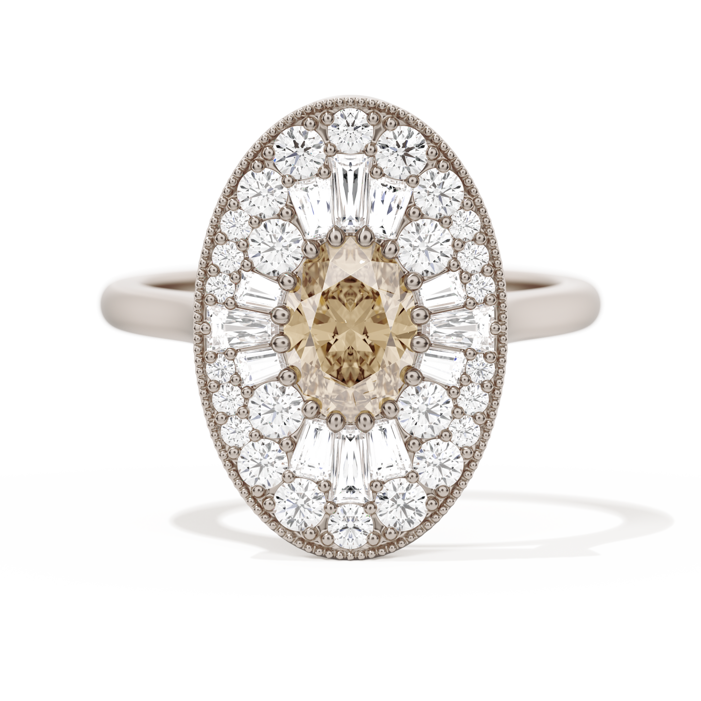 Oval Ballerina Oval Center