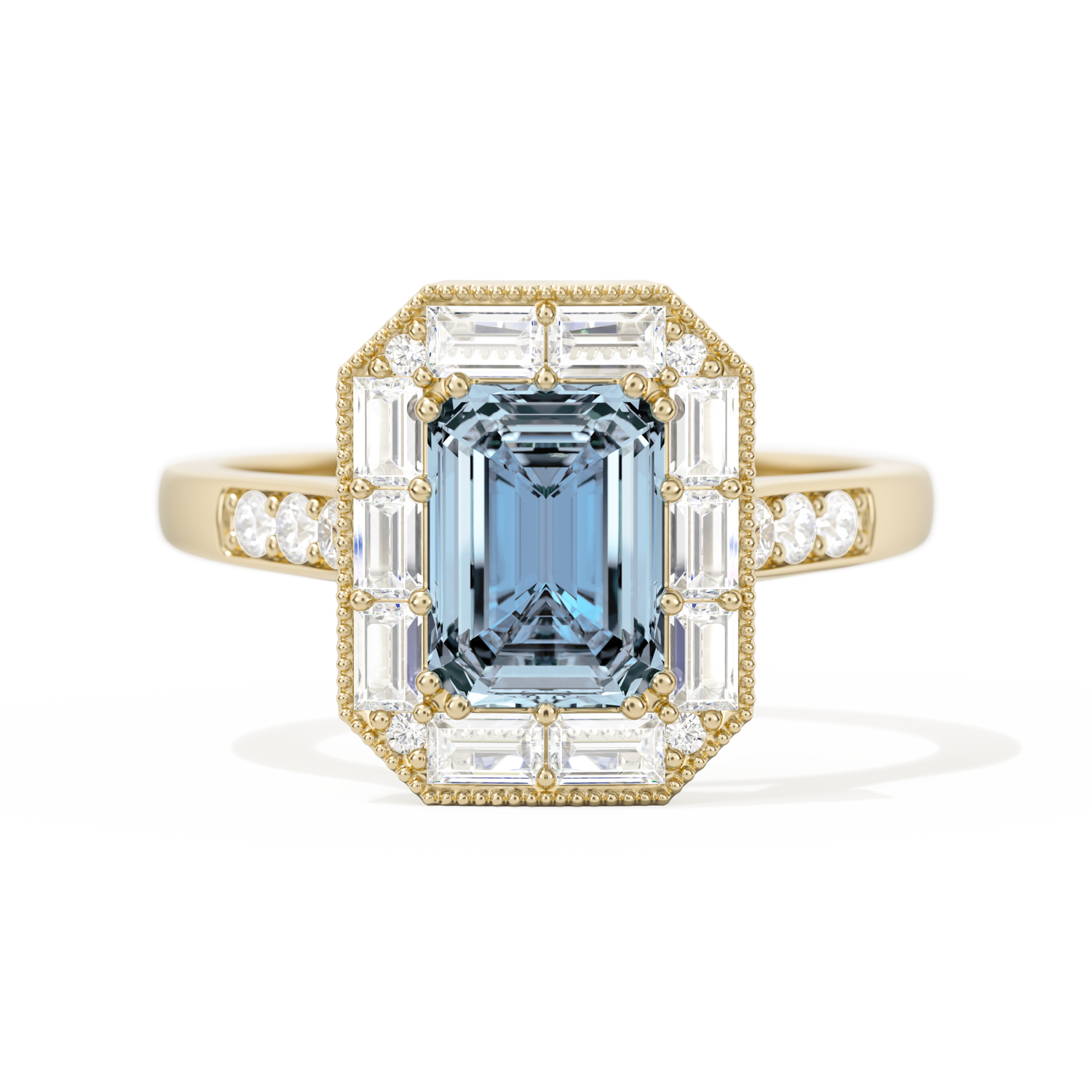 Not So Mini French Cut Halo