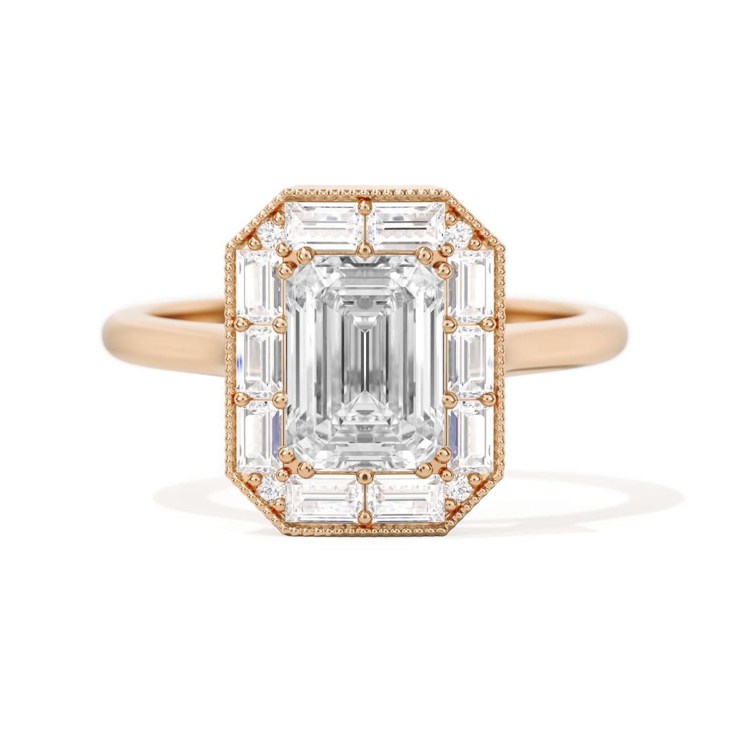 Not So Mini French Cut Halo