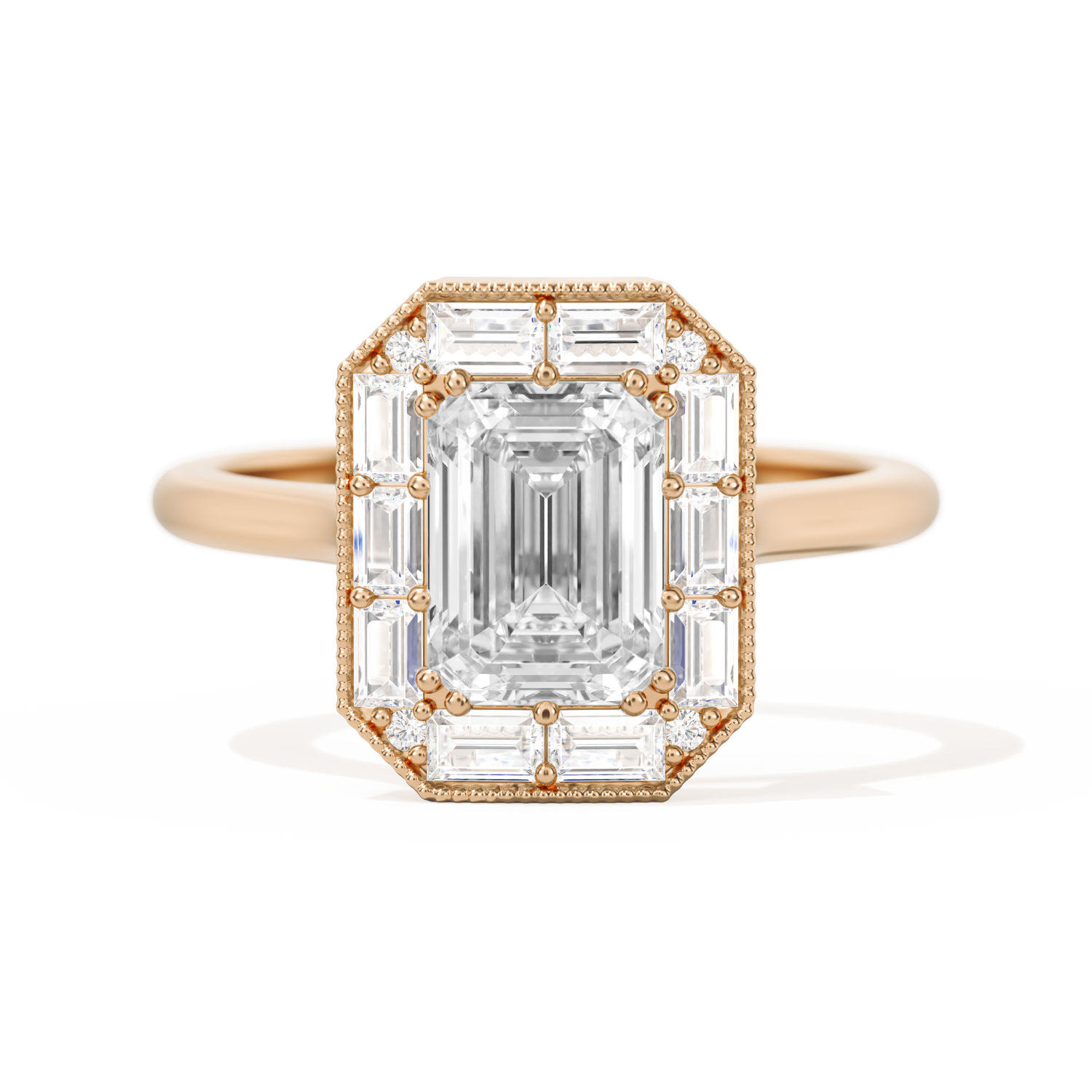 Not So Mini French Cut Halo