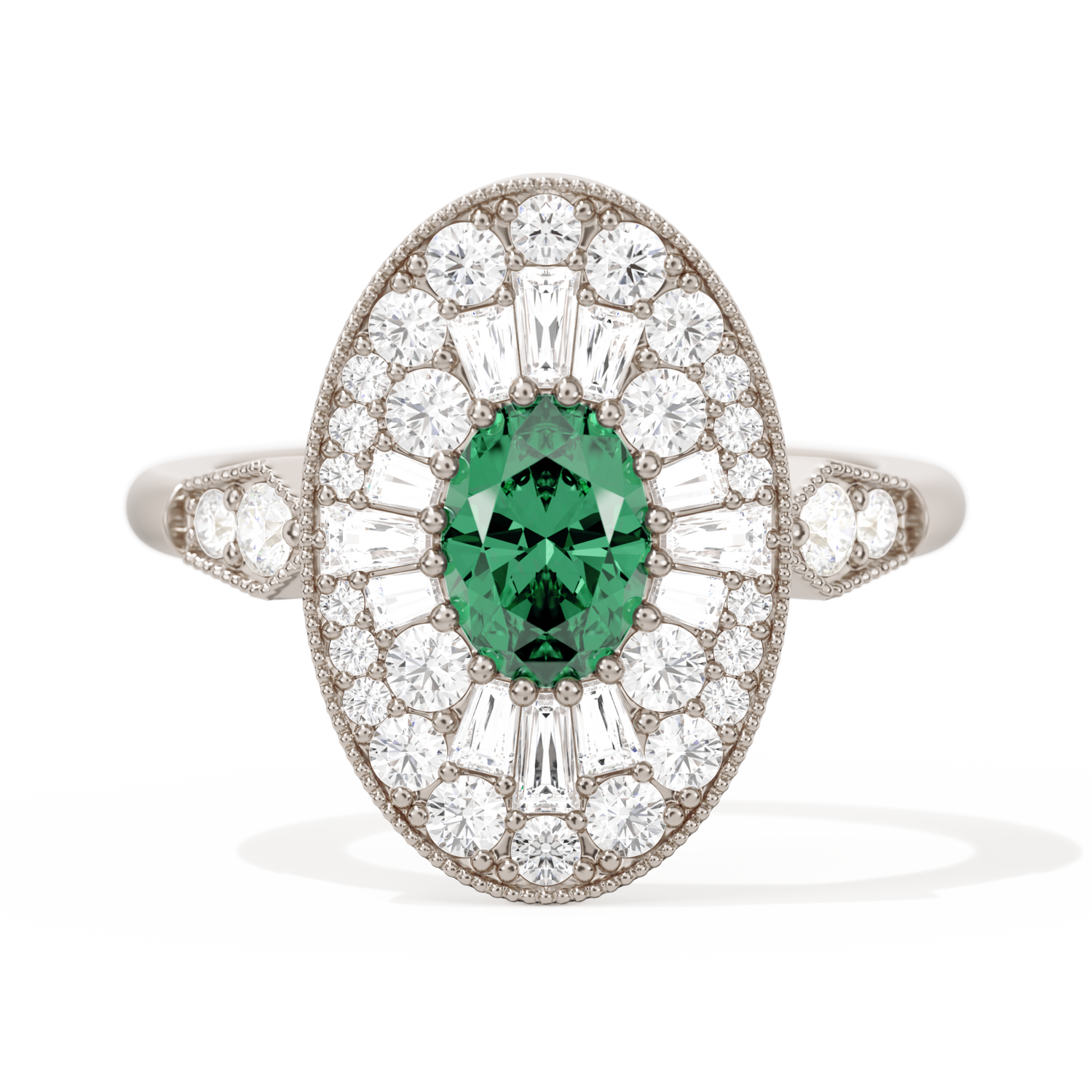 Oval Ballerina Oval Center