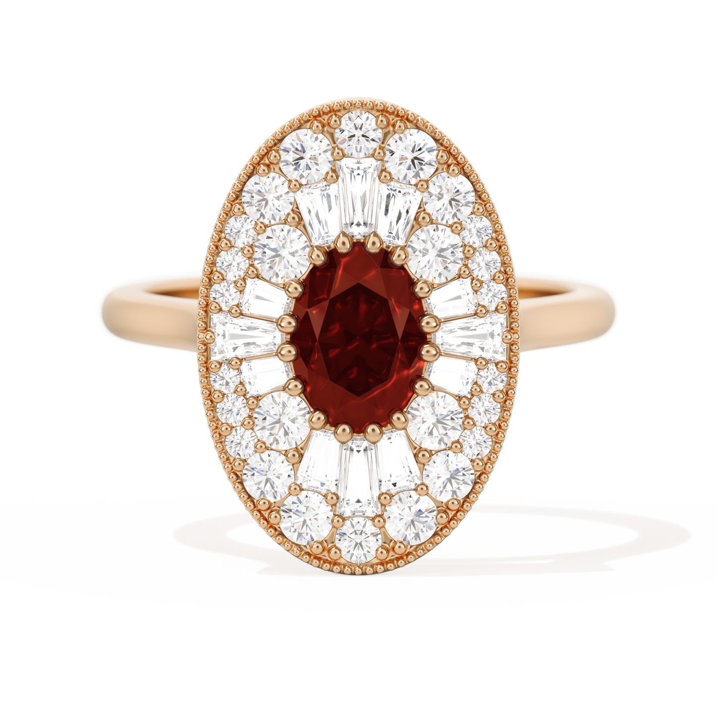 Oval Ballerina Oval Center