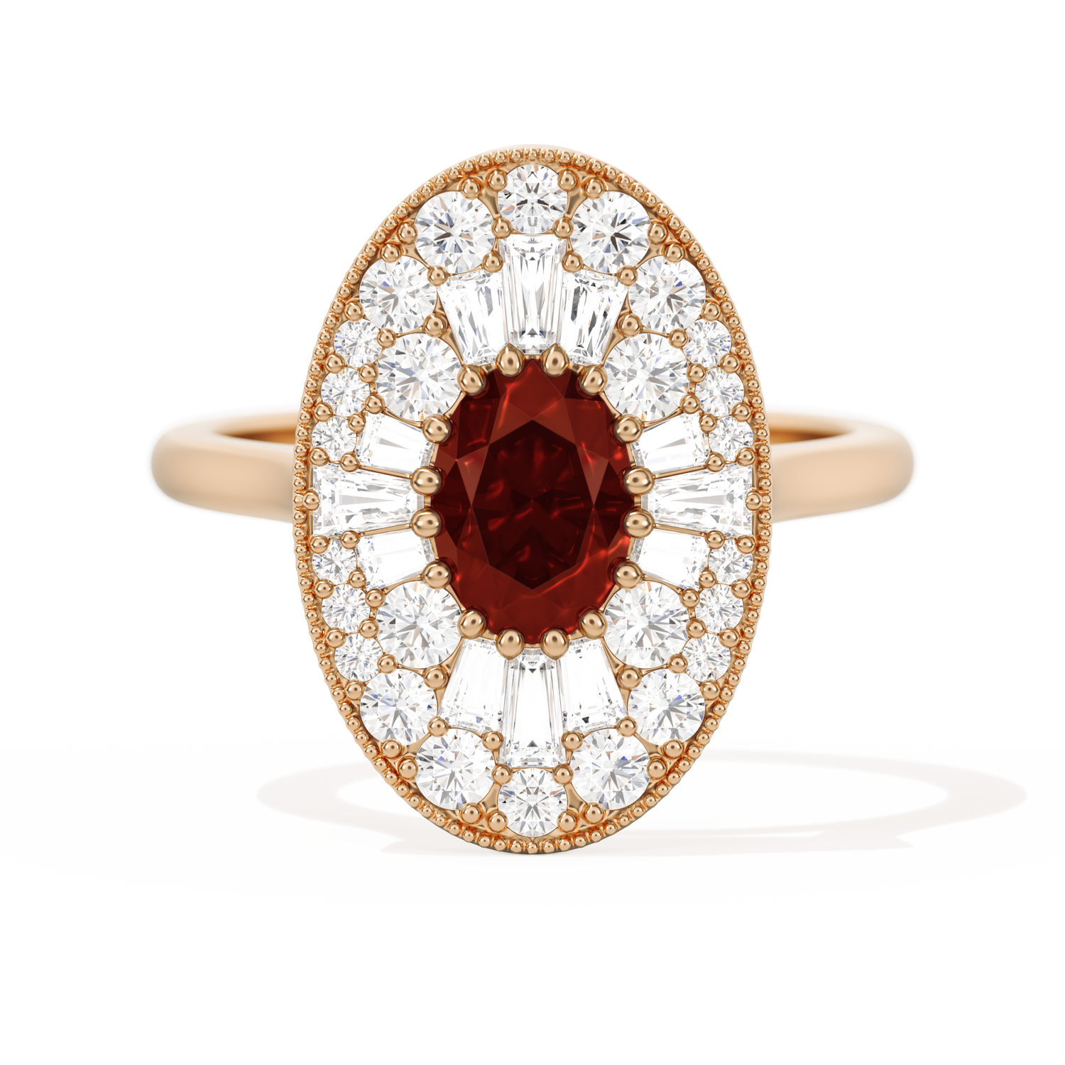 Oval Ballerina Oval Center