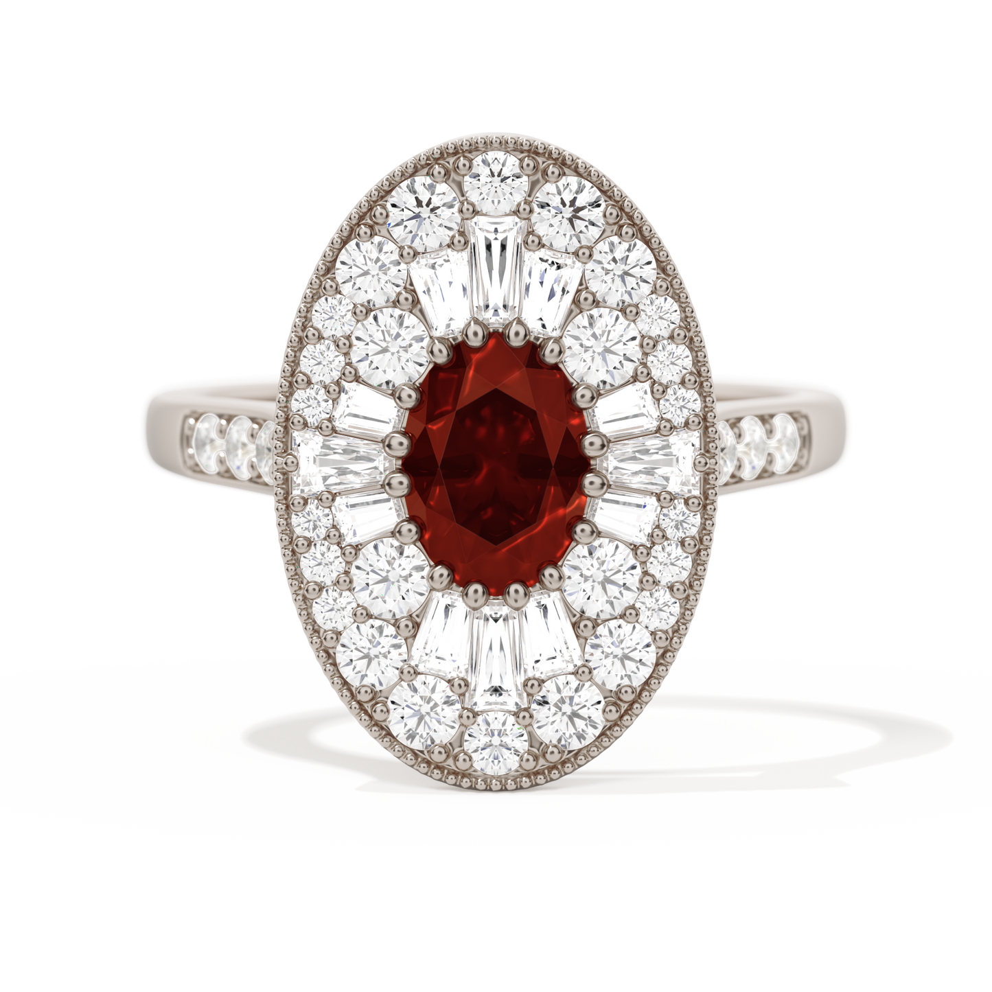 Oval Ballerina Oval Center