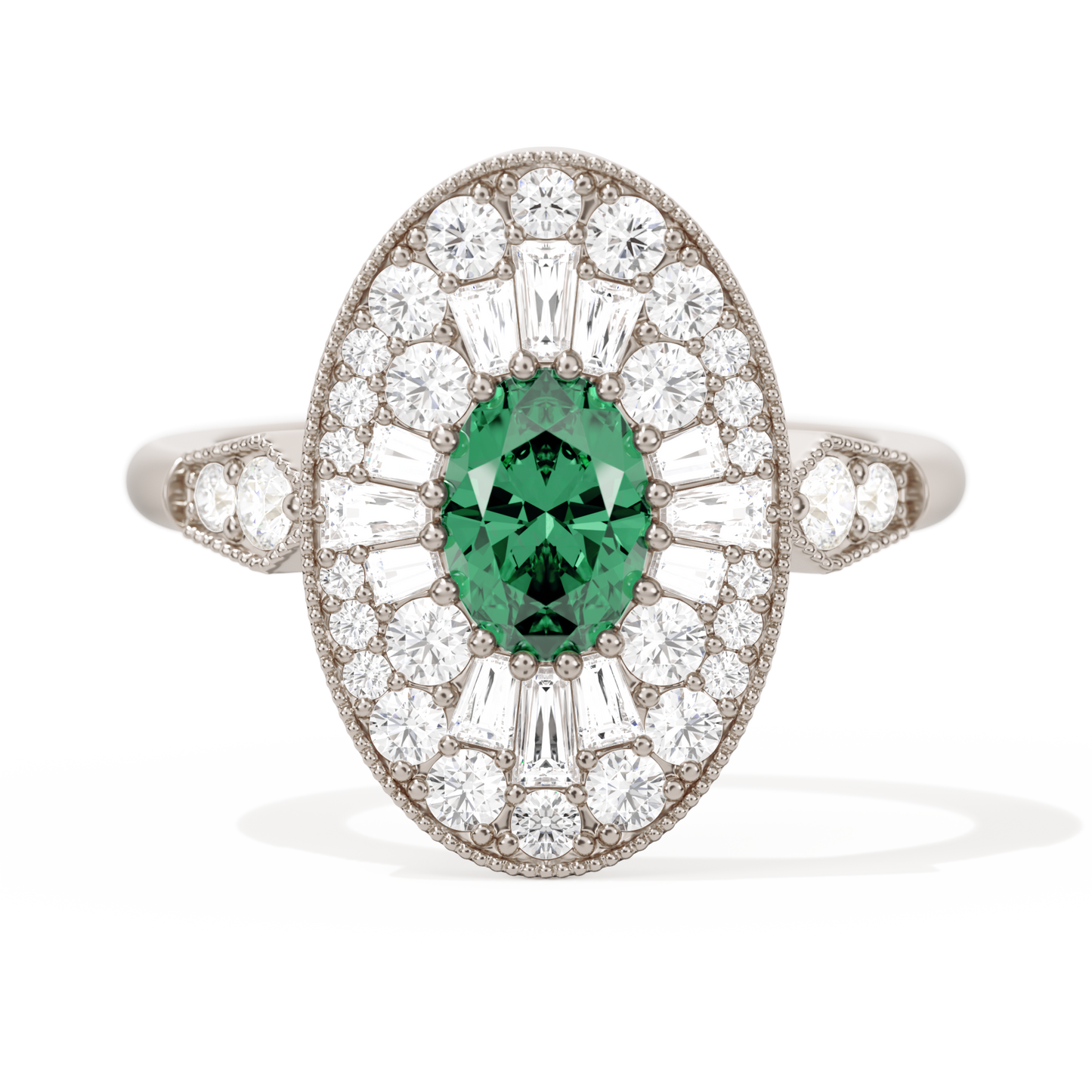 Oval Ballerina Oval Center