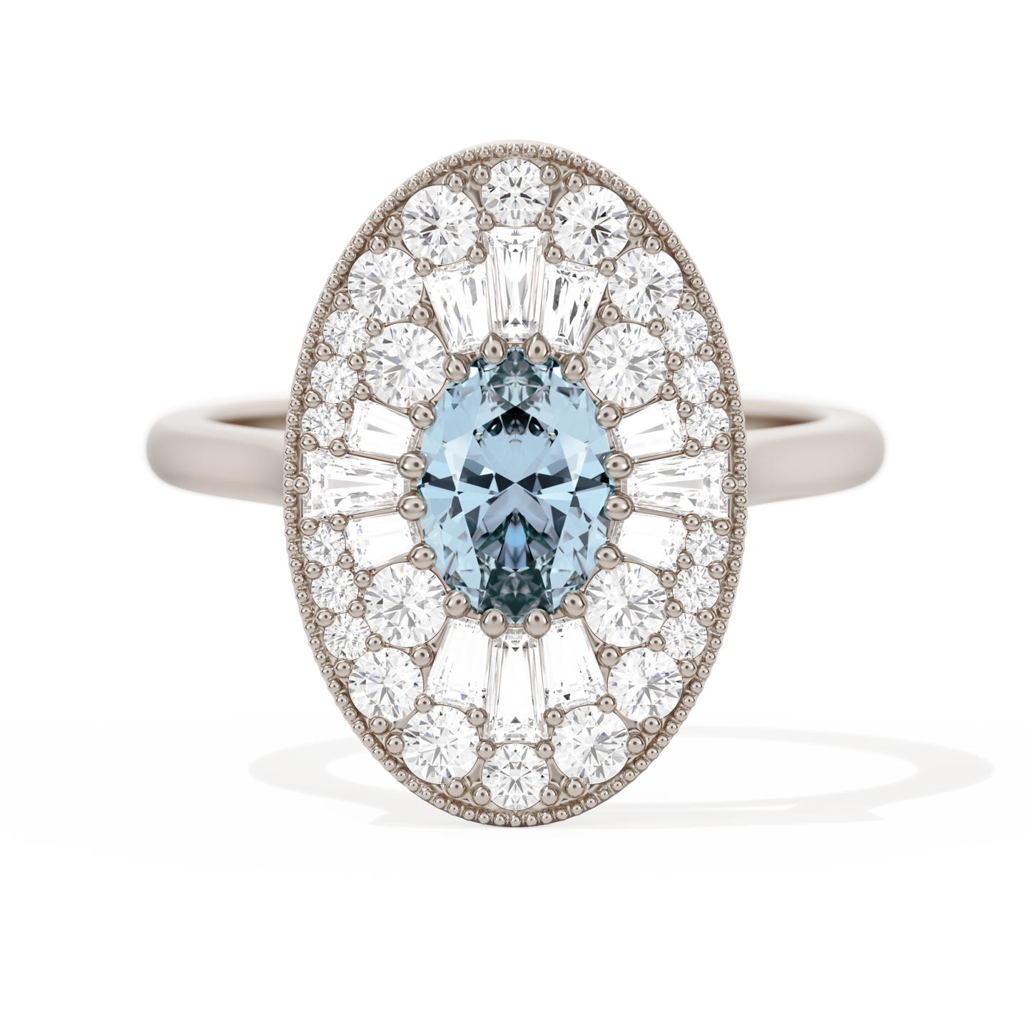 Oval Ballerina Oval Center