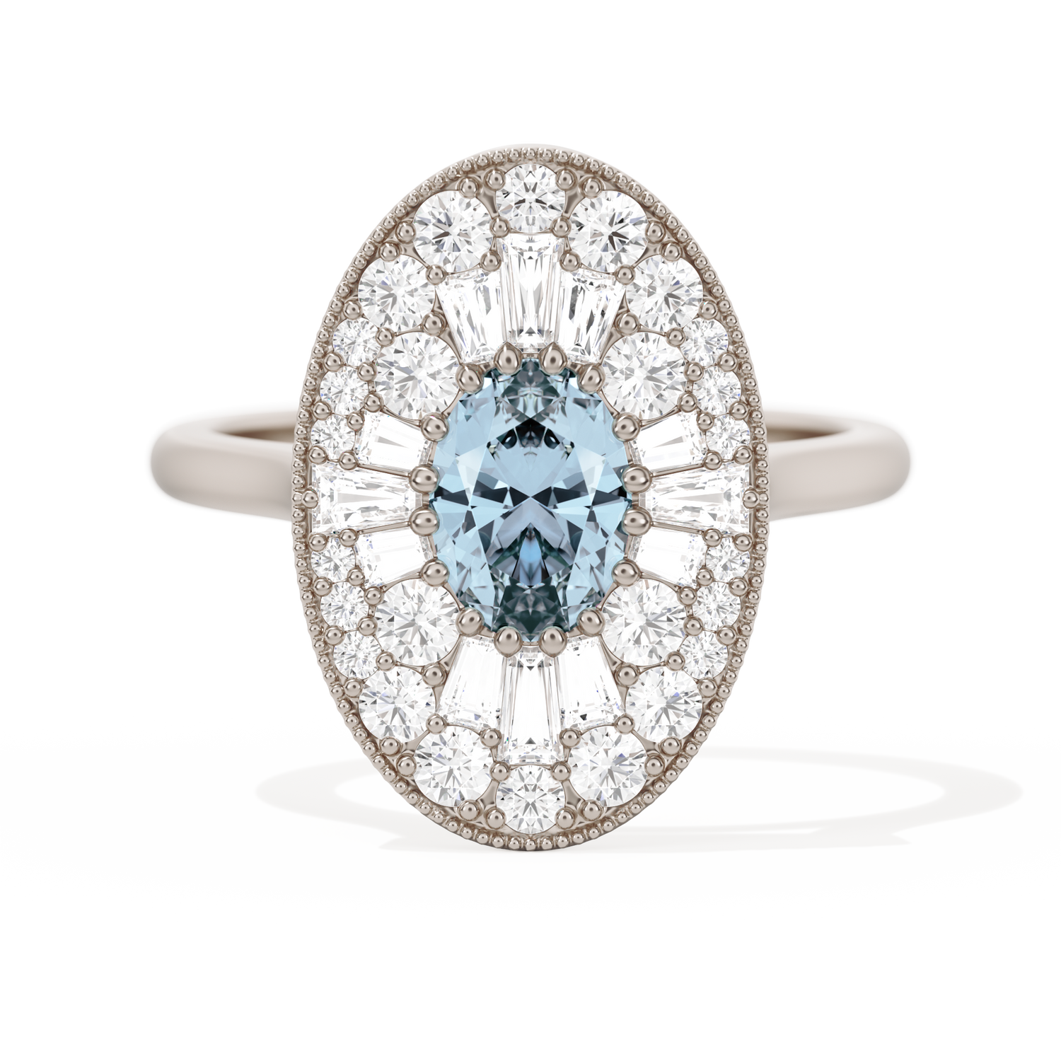 Oval Ballerina Oval Center