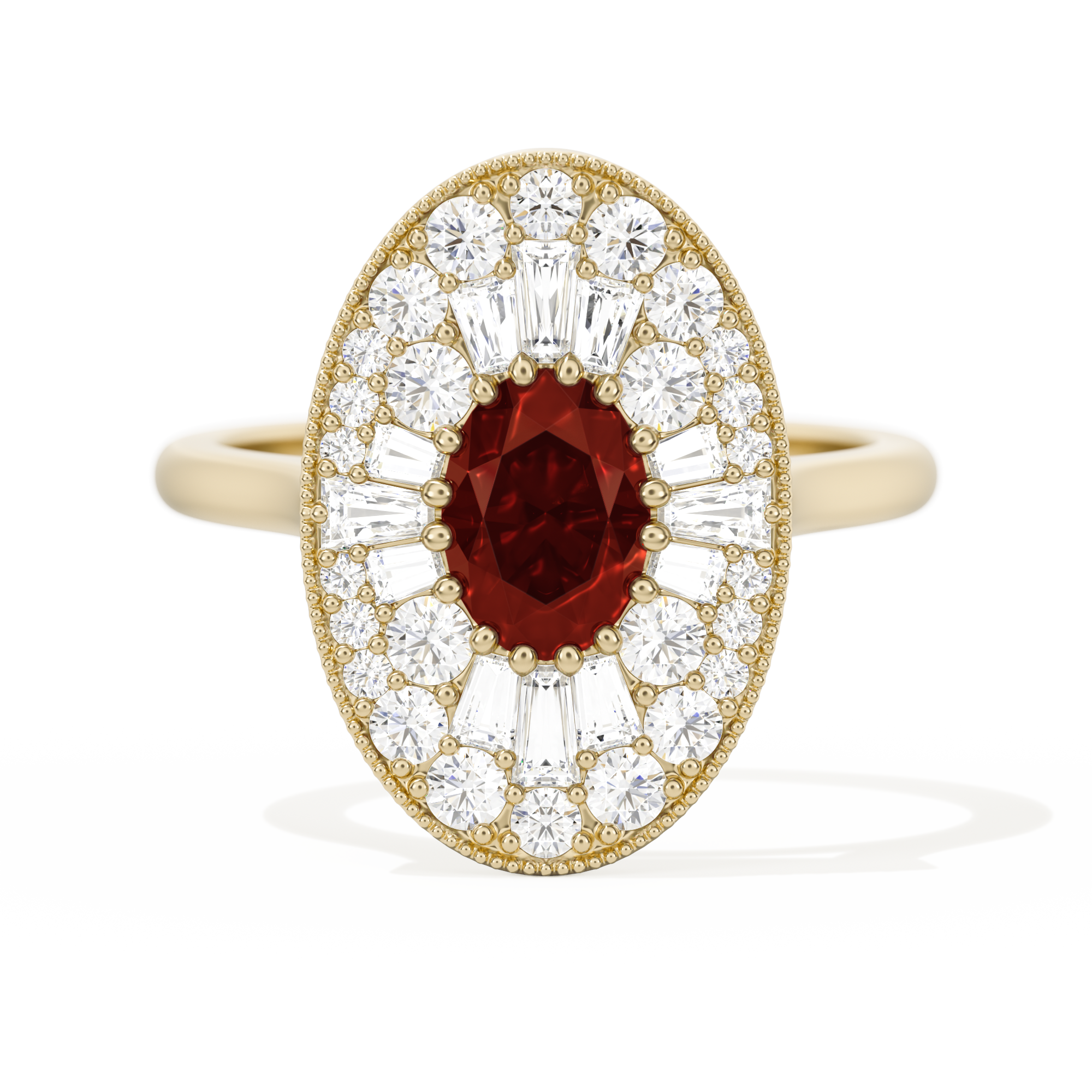 Oval Ballerina Oval Center