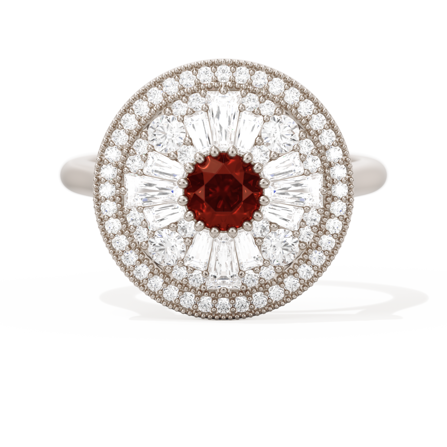 Ballerina Round with Halo