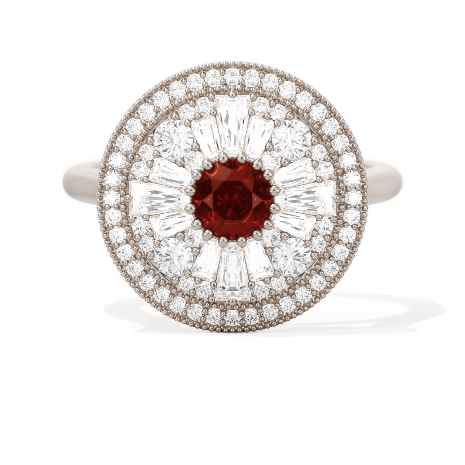 Ballerina Round with Halo