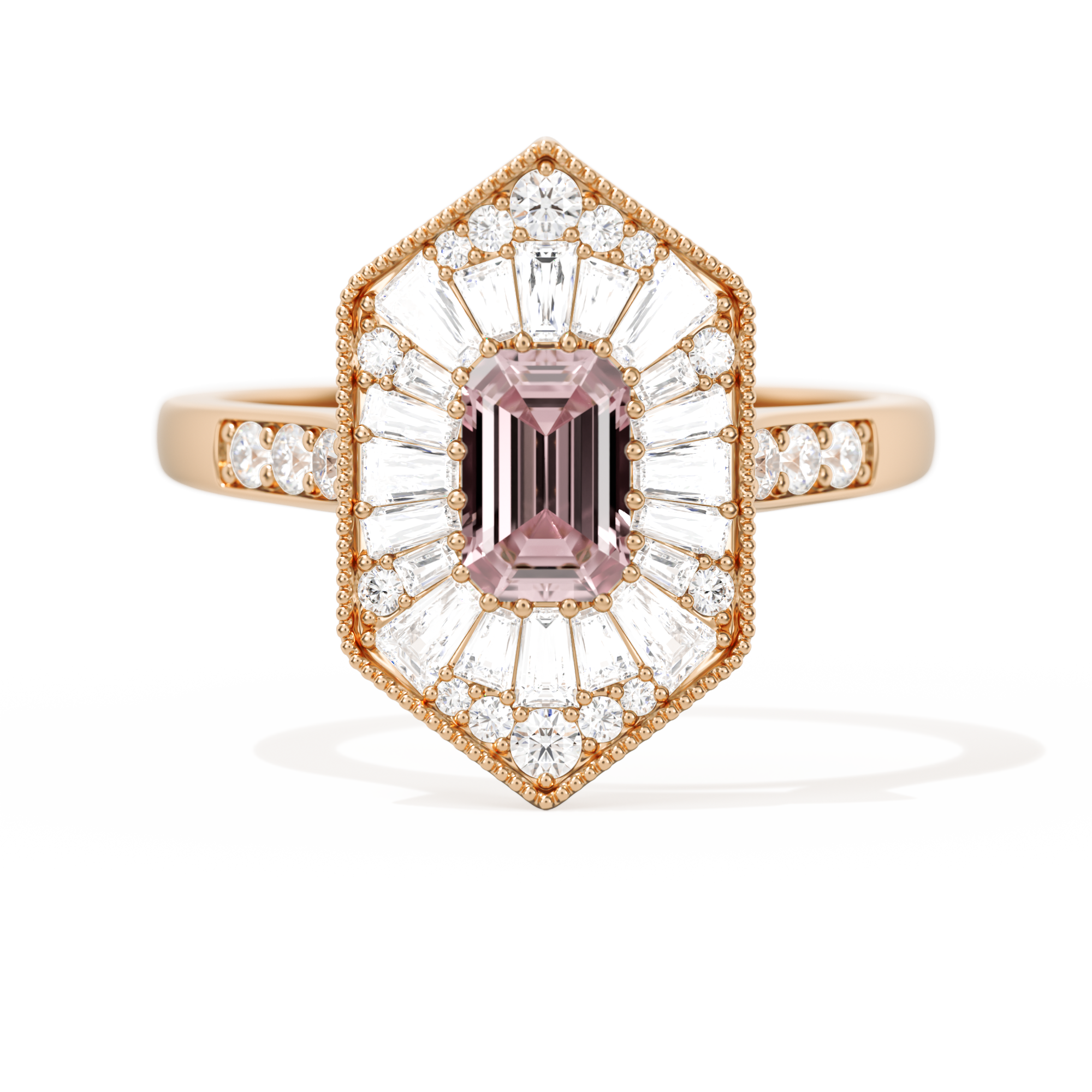 Ballerina Elongated Emerald