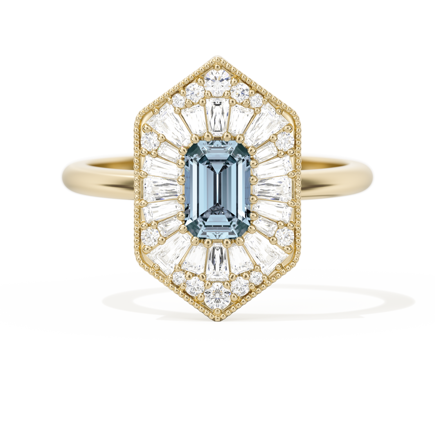 Ballerina Elongated Emerald