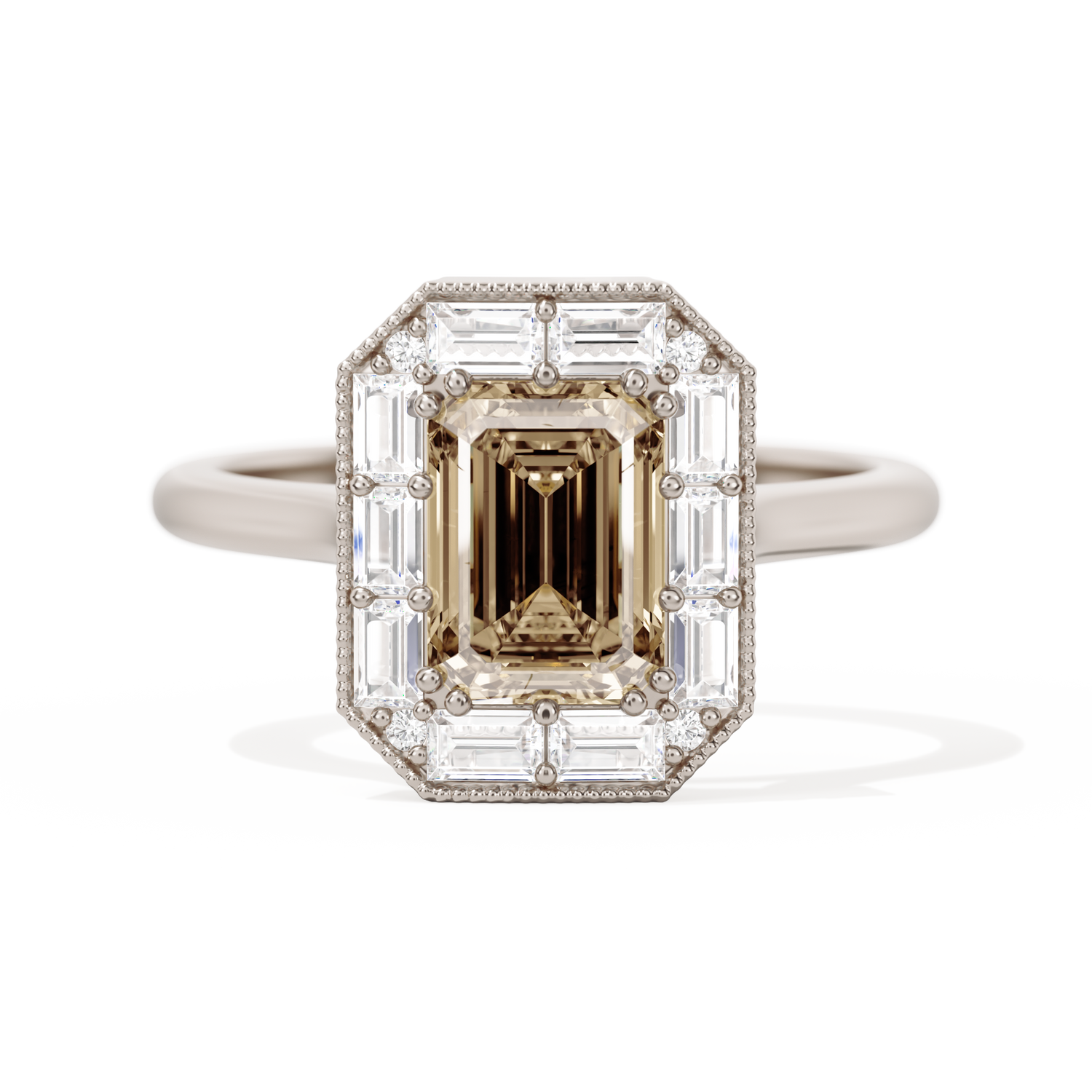 Not So Mini French Cut Halo