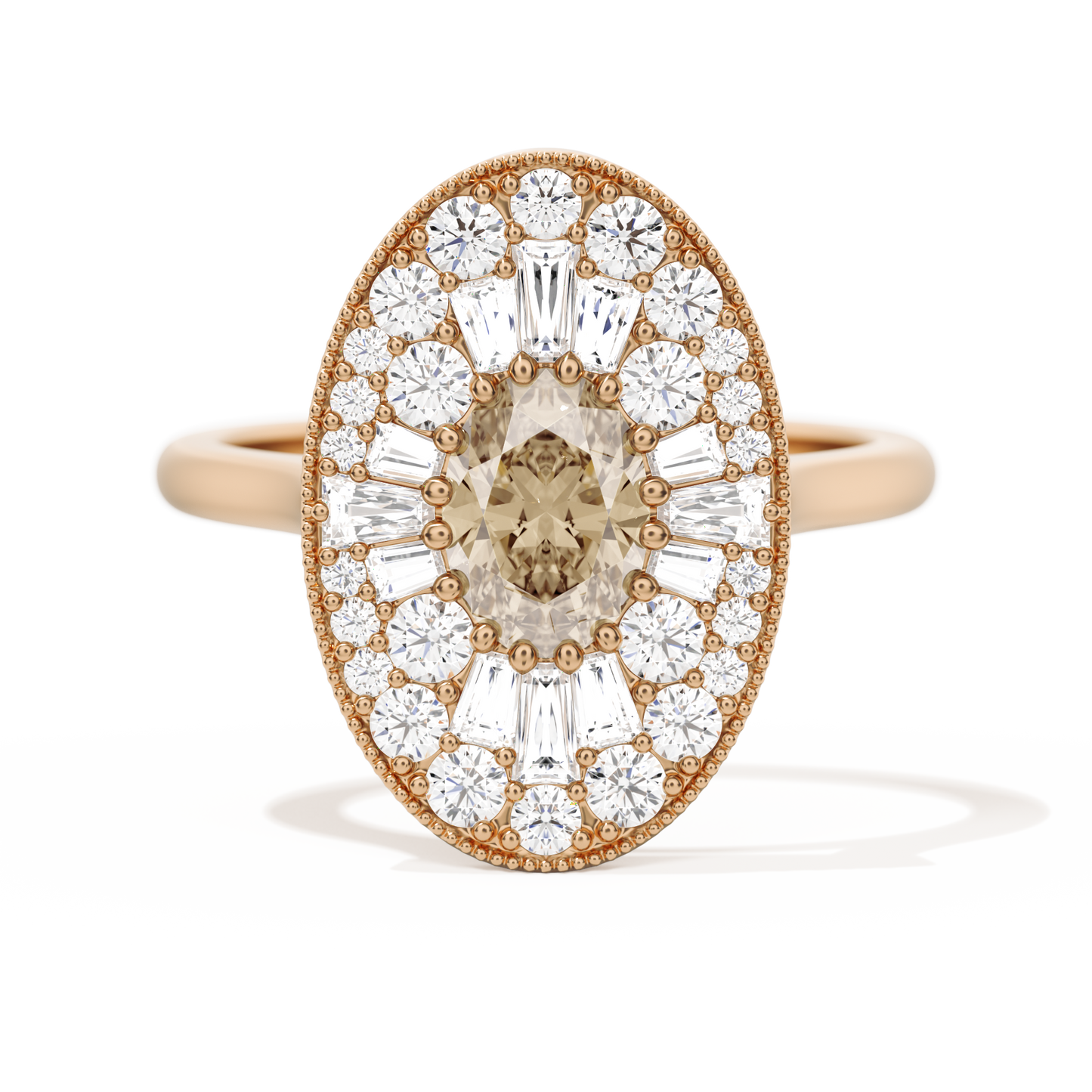 Oval Ballerina Oval Center