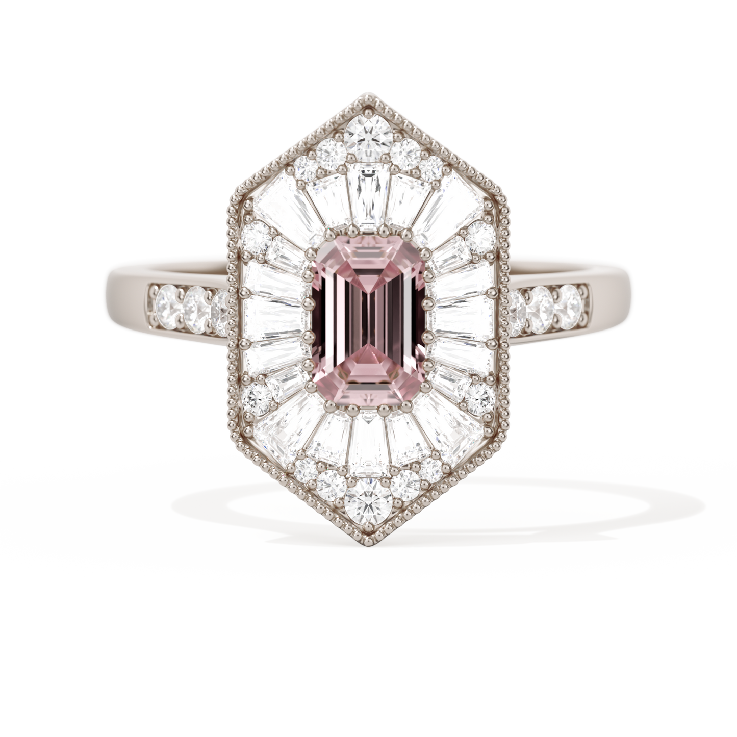 Ballerina Elongated Emerald