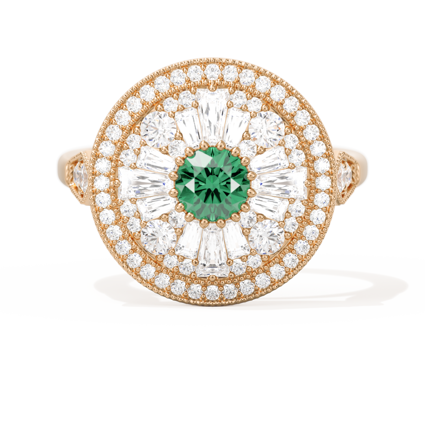 Ballerina Round with Halo