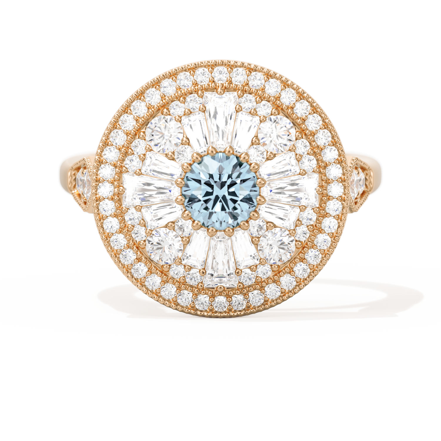 Ballerina Round with Halo