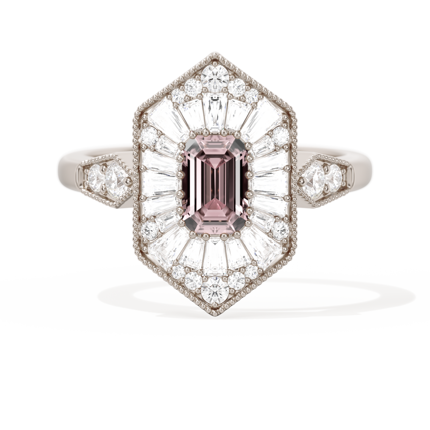 Ballerina Elongated Emerald