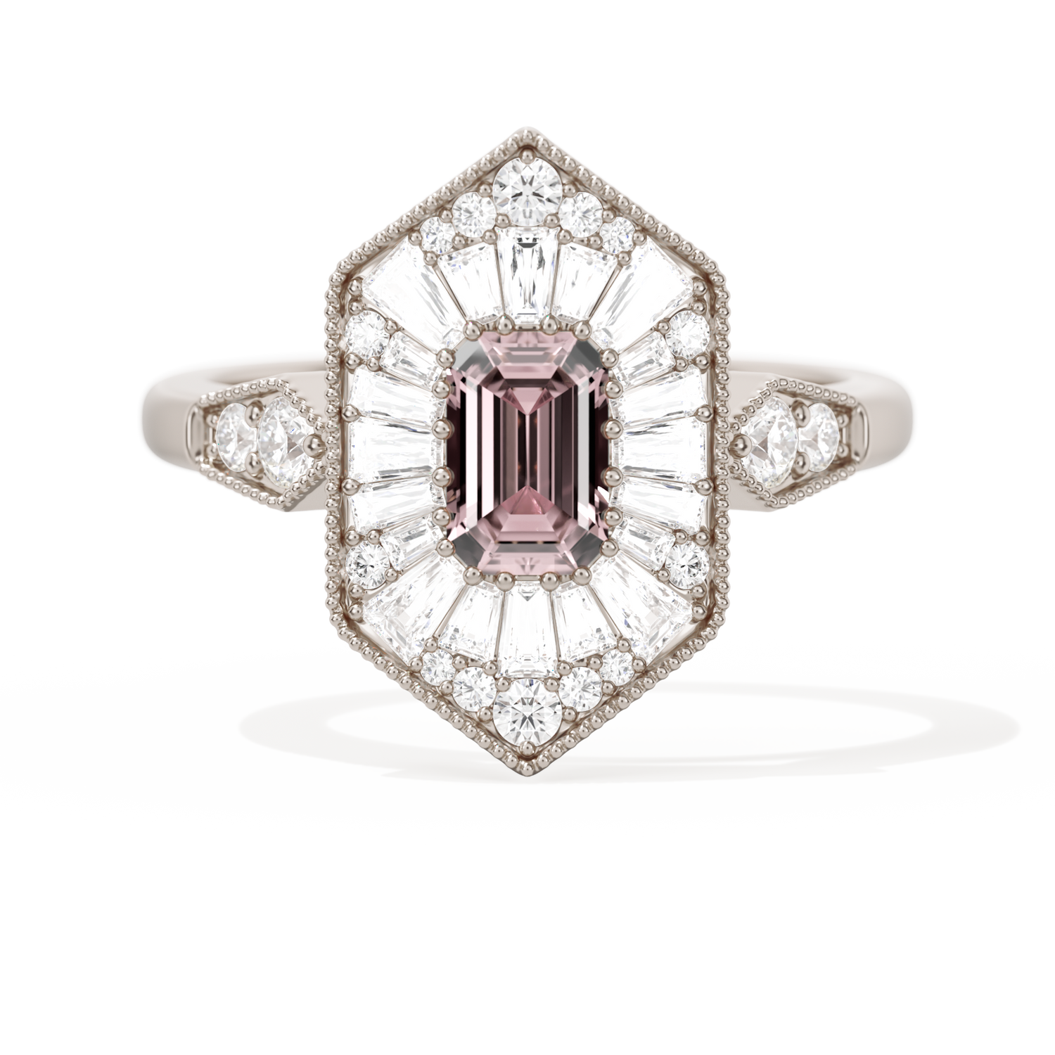 Ballerina Elongated Emerald
