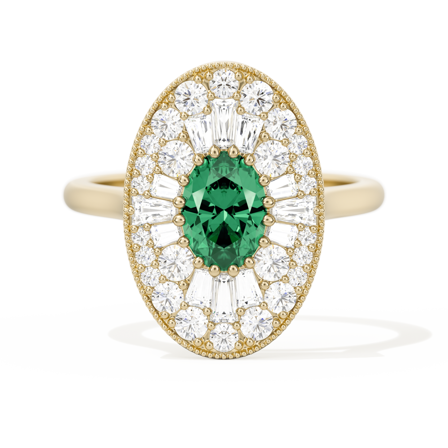 Oval Ballerina Oval Center