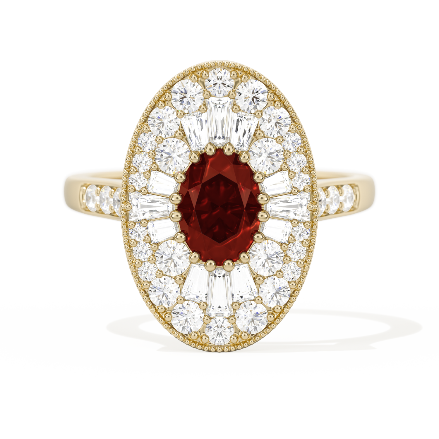 Oval Ballerina Oval Center