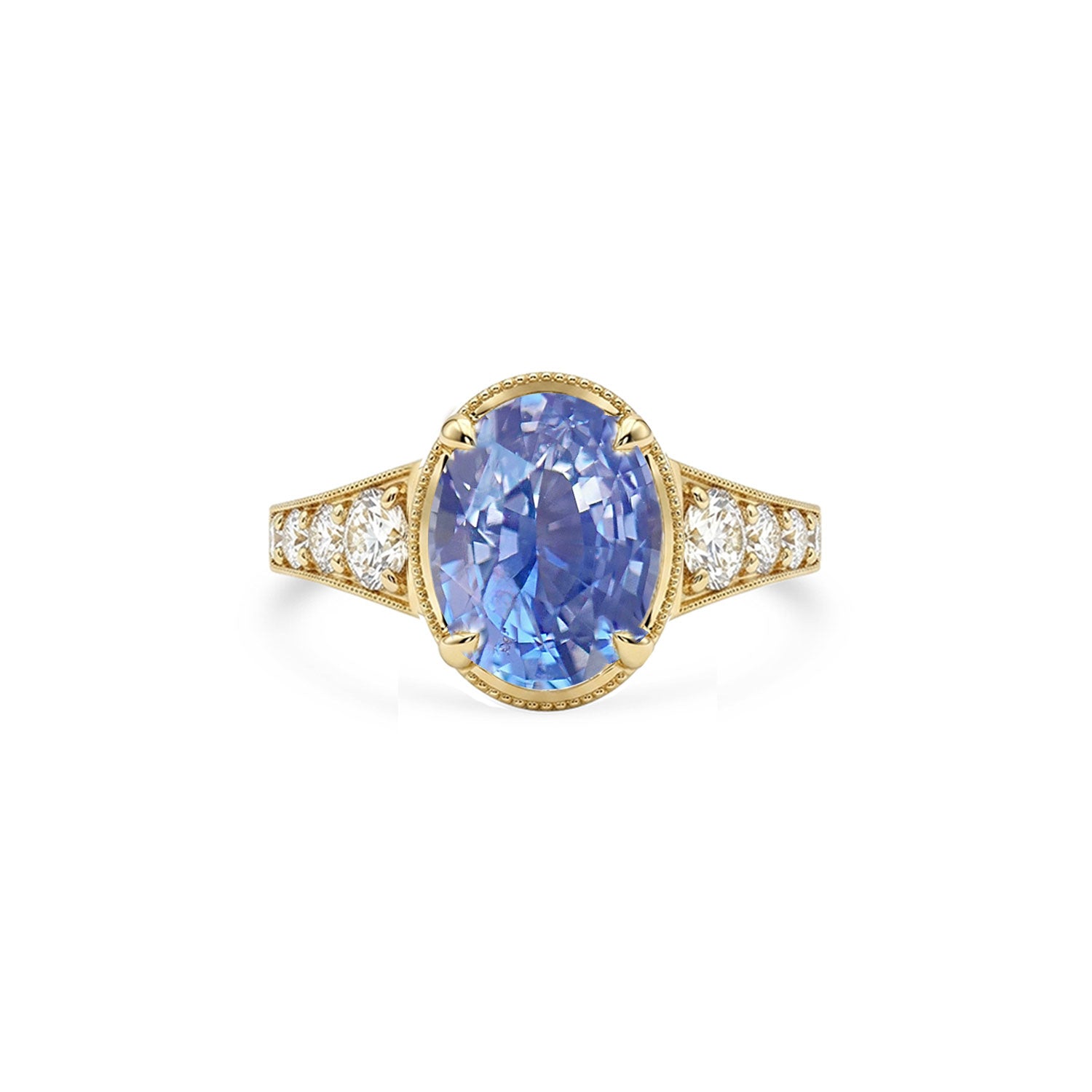 Astra Sapphire and Diamond Ring