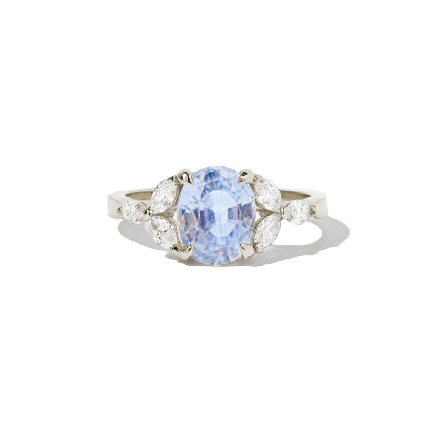 Light Blue Sapphire Engagement Ring Berlinger Jewelry