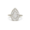 Pear Ballerina Diamond Mosaic Ring
