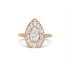 Pear Ballerina Diamond Mosaic Ring