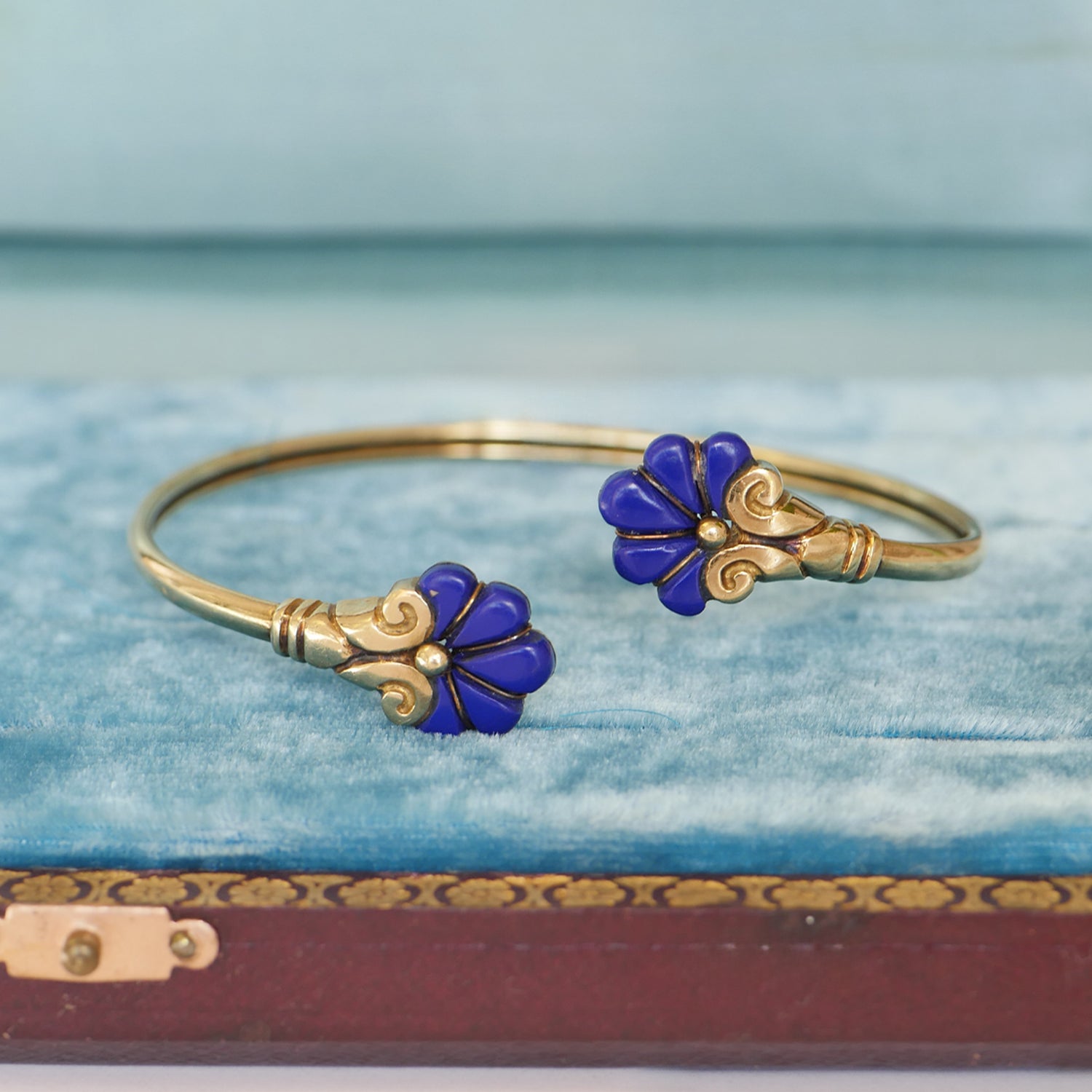 Vintage Lapis Cuff