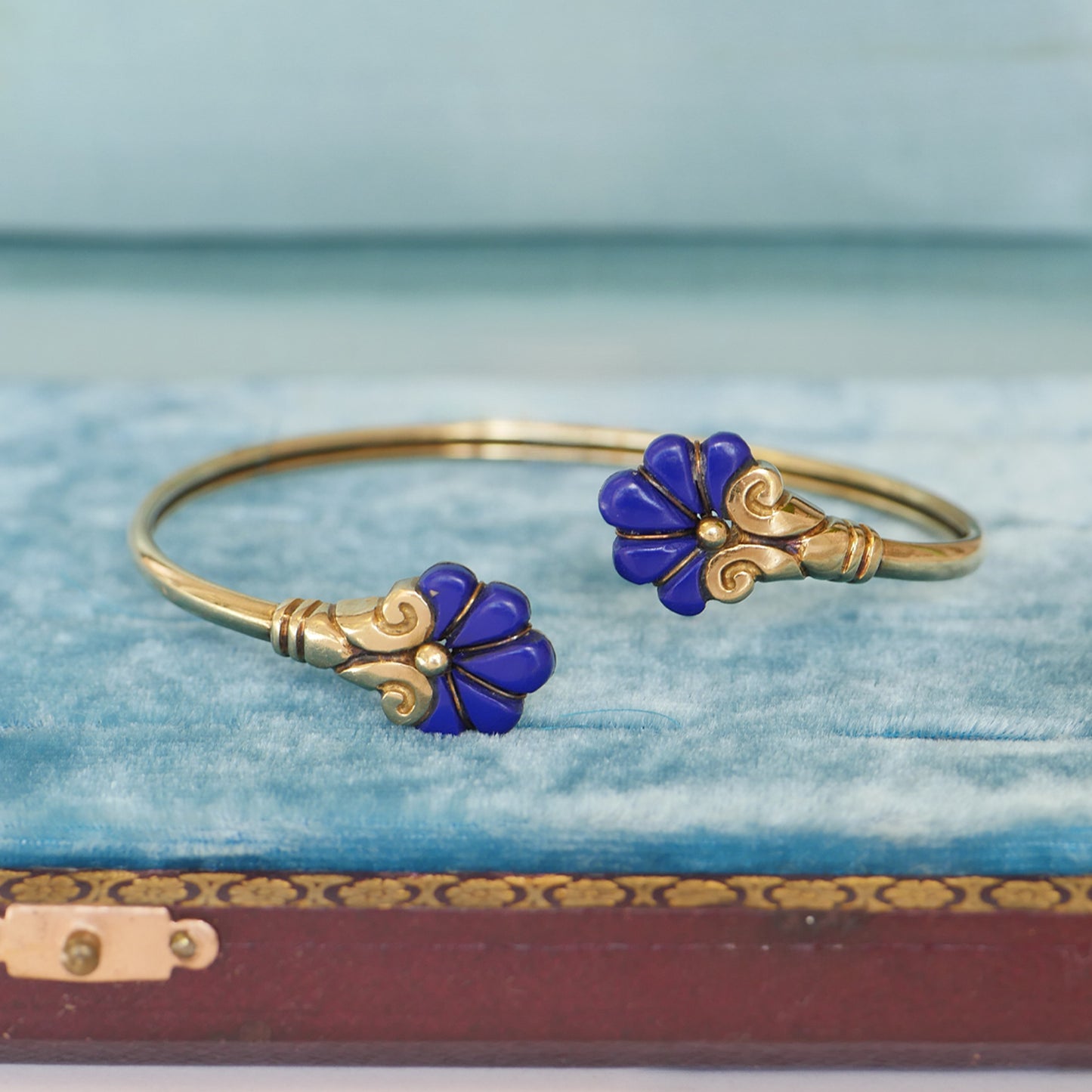 Vintage Lapis Cuff
