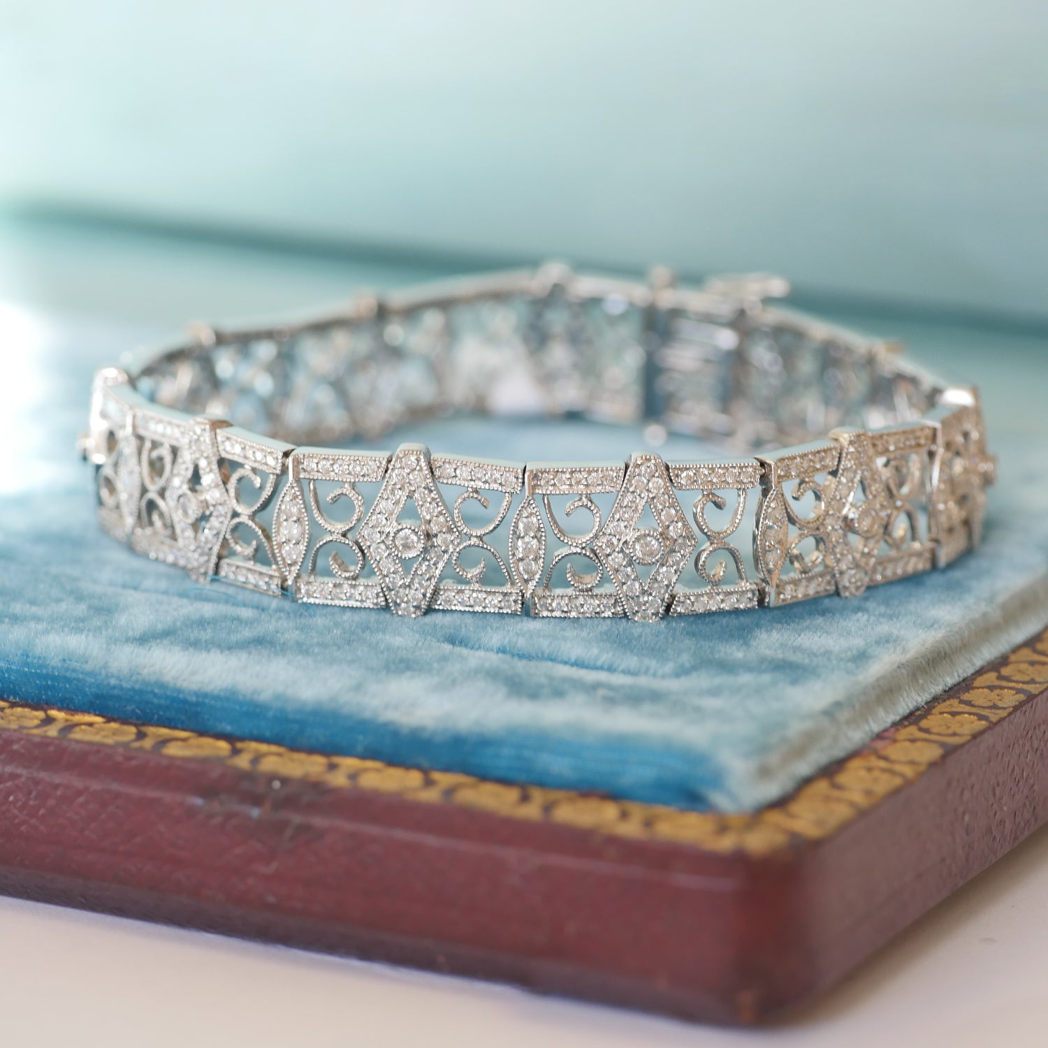 Diamond Filigree Bracelet