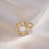 Florentine Diamond Mosaic Ring