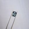 2.02 ctw. Emerald Cut Teal Green Sapphire