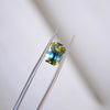 3.34 ctw Radiant Bi-color Blue Yellow Green Sapphire
