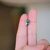 3.34 ctw Radiant Bi-color Blue Yellow Green Sapphire