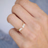 Marquise Mosaic Cuff Ring