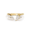 Marquise Mosaic Cuff Ring