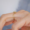 Round Mosaic Cuff Ring
