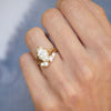 Round Mosaic Cuff Ring