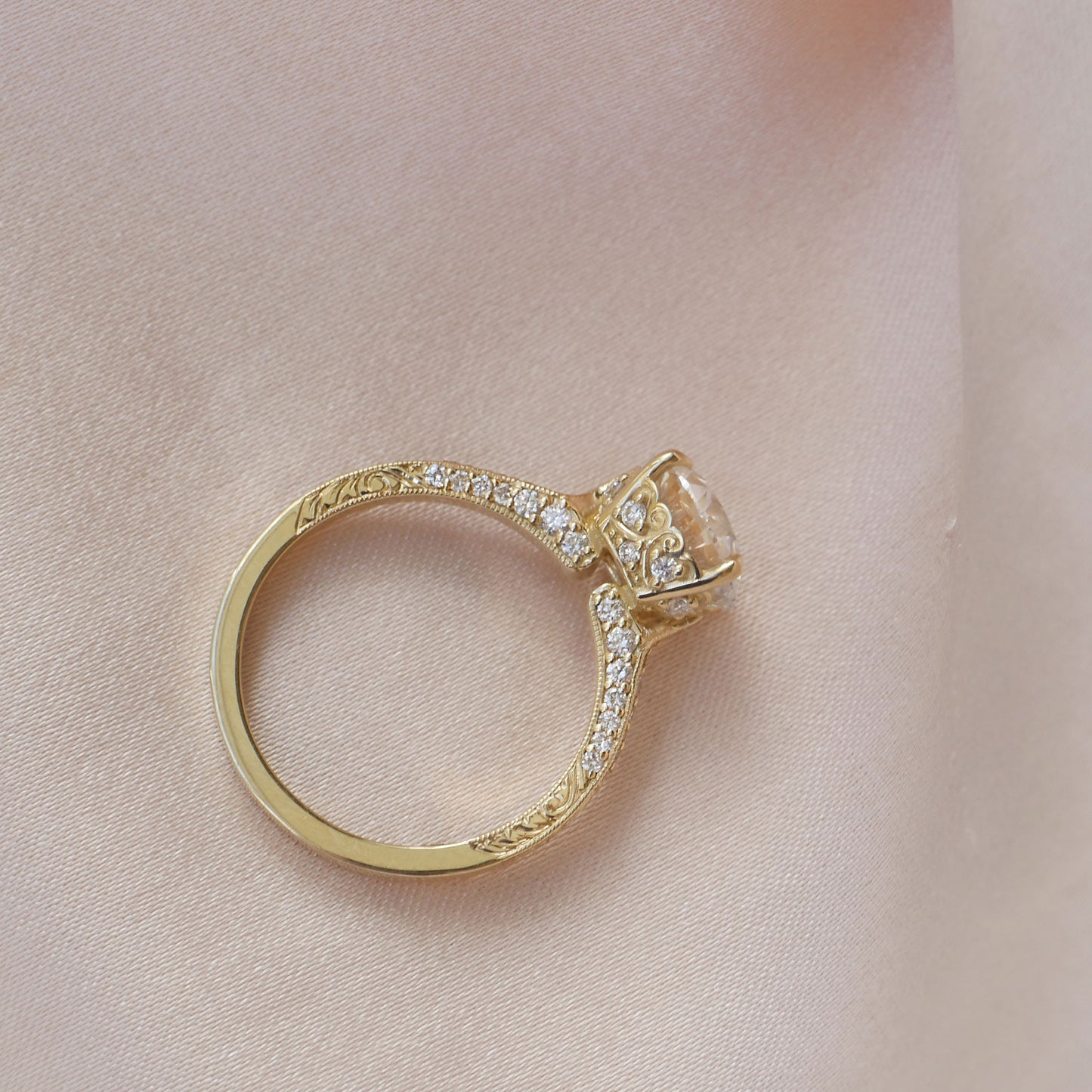 Starfall Old European Cut Diamond Ring