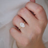 Starfall Oval Cut Diamond Ring