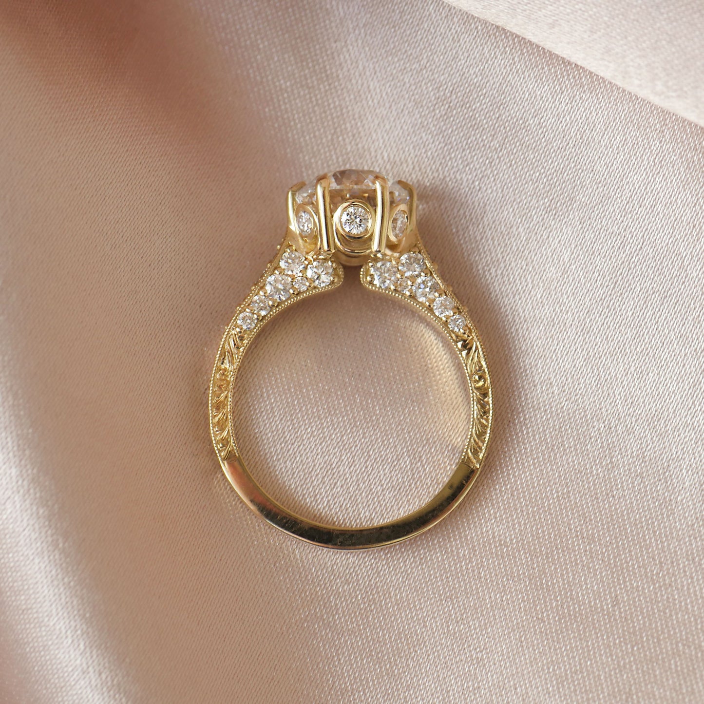 Starlace Old European Cut Diamond Ring
