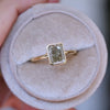 Custom Radiant Cut Bezel Ring