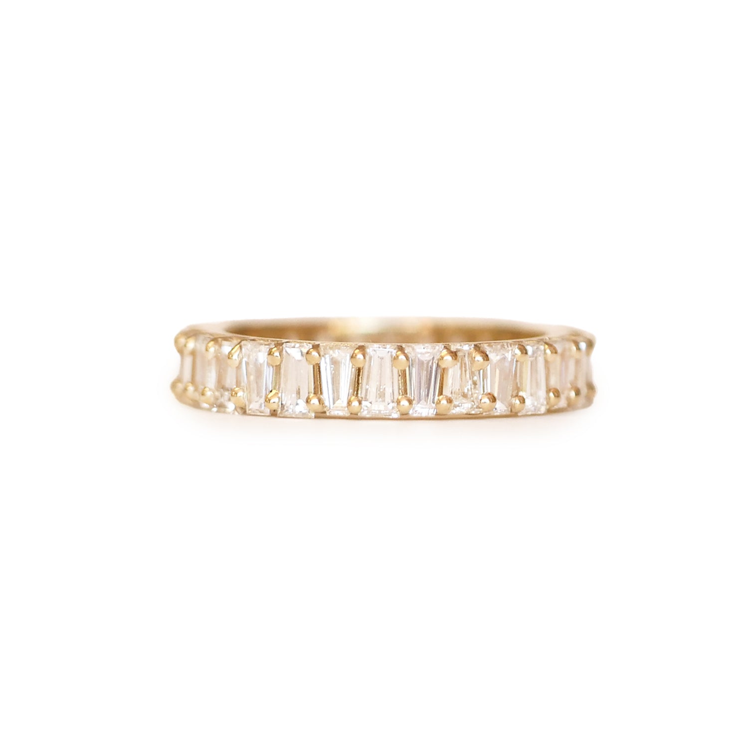 Custom Tapered Baguette Eternity Band