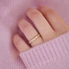 Custom Wheat Engraved Wedding Band