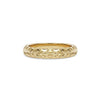 Custom Wheat Engraved Wedding Band