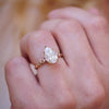 Custom Wild Vine Diamond Ring