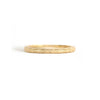 14k yellow gold flower engraved stacking ring